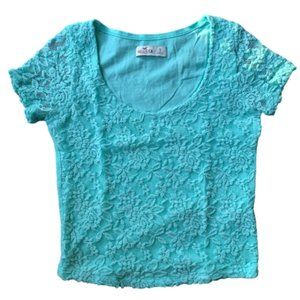 Hollister Mint Crop Top